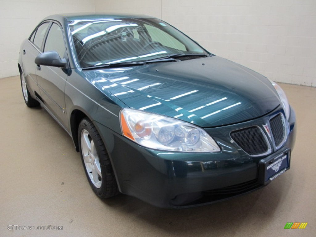 2007 G6 V6 Sedan - Emerald Green Metallic / Ebony photo #1