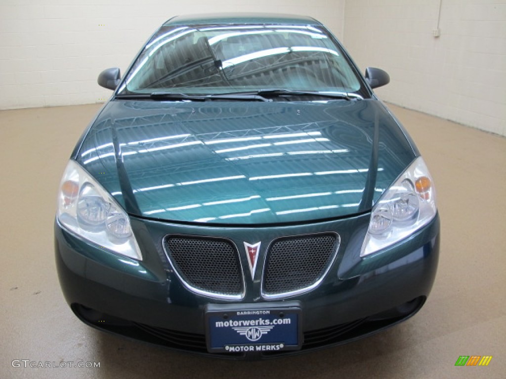 2007 G6 V6 Sedan - Emerald Green Metallic / Ebony photo #2