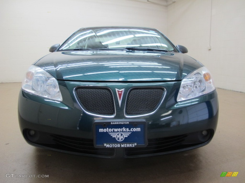 2007 G6 V6 Sedan - Emerald Green Metallic / Ebony photo #3