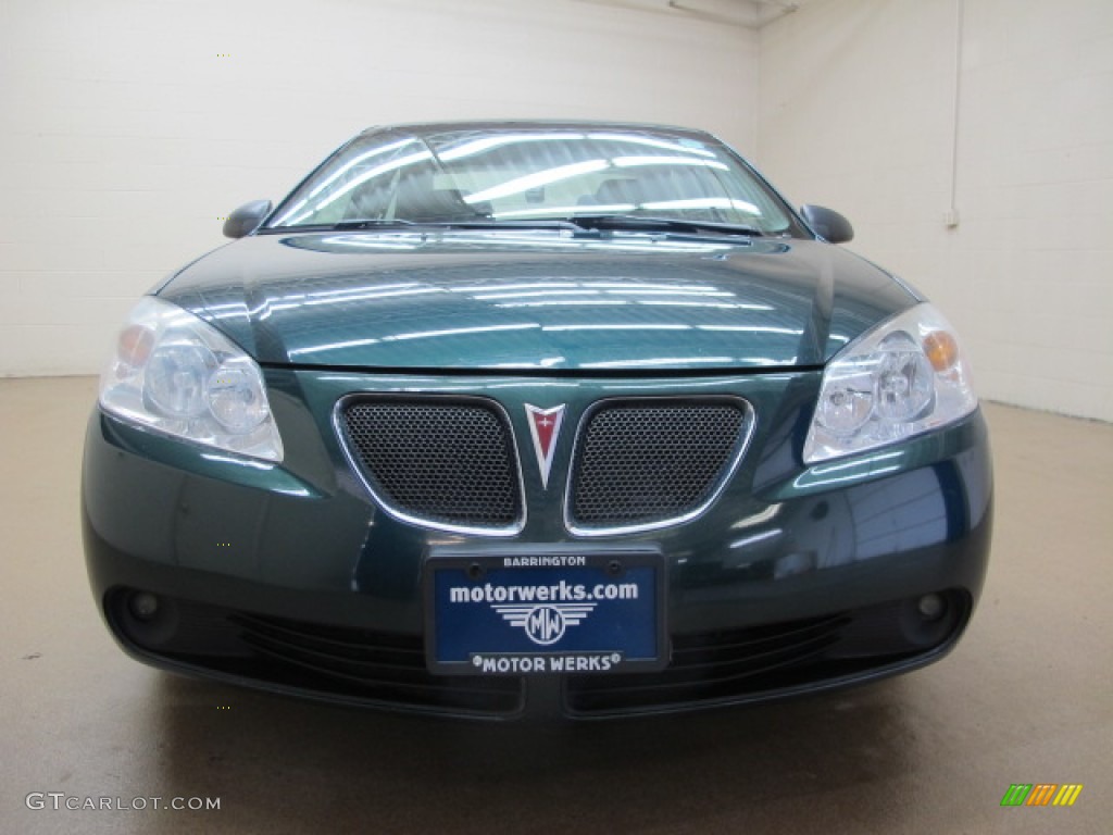 2007 G6 V6 Sedan - Emerald Green Metallic / Ebony photo #3