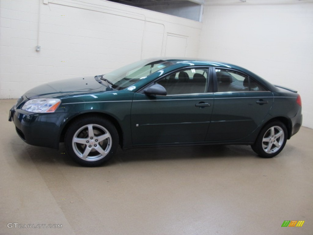 2007 G6 V6 Sedan - Emerald Green Metallic / Ebony photo #5