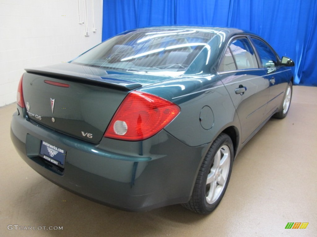 2007 G6 V6 Sedan - Emerald Green Metallic / Ebony photo #6