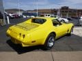 1975 Bright Yellow Chevrolet Corvette Stingray Coupe  photo #8