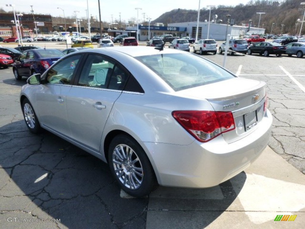 2014 Cruze Eco - Silver Ice Metallic / Jet Black/Sport Red photo #6