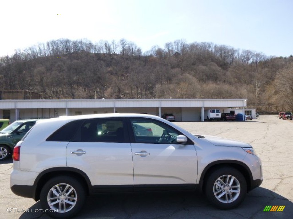 2015 Sorento LX - Bright Silver / Black photo #1