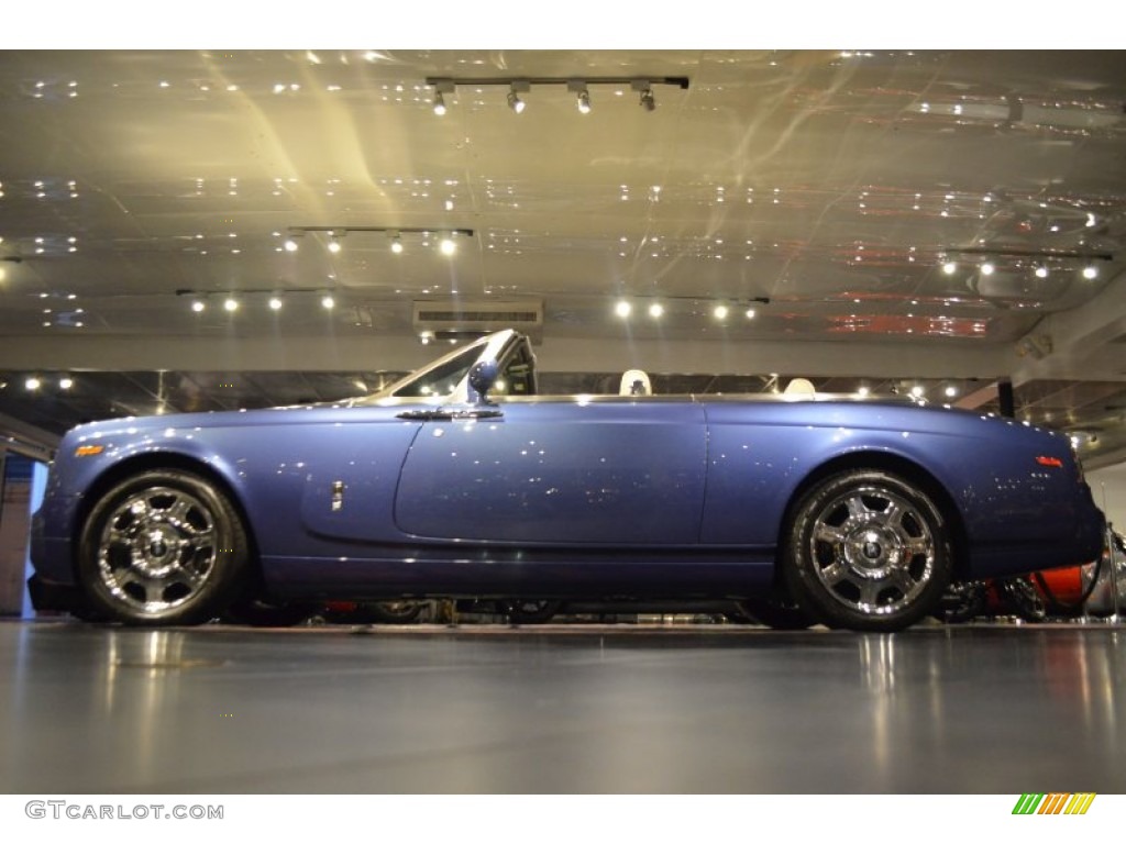 2008 Phantom Drophead Coupe  - Metropolitan Blue / Light Creme photo #13