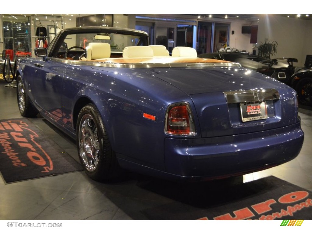 2008 Phantom Drophead Coupe  - Metropolitan Blue / Light Creme photo #14
