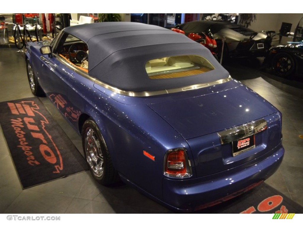 2008 Phantom Drophead Coupe  - Metropolitan Blue / Light Creme photo #35