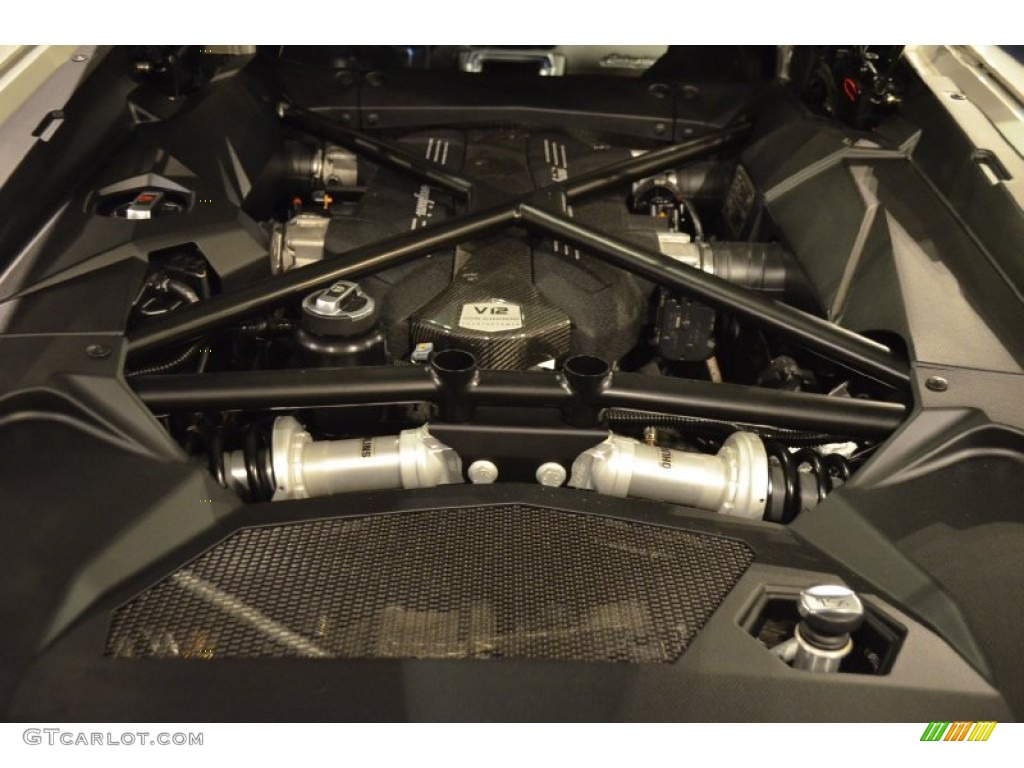 2012 Lamborghini Aventador LP 700-4 6.5 Liter DOHC 48-Valve VVT V12 Engine Photo #92429910