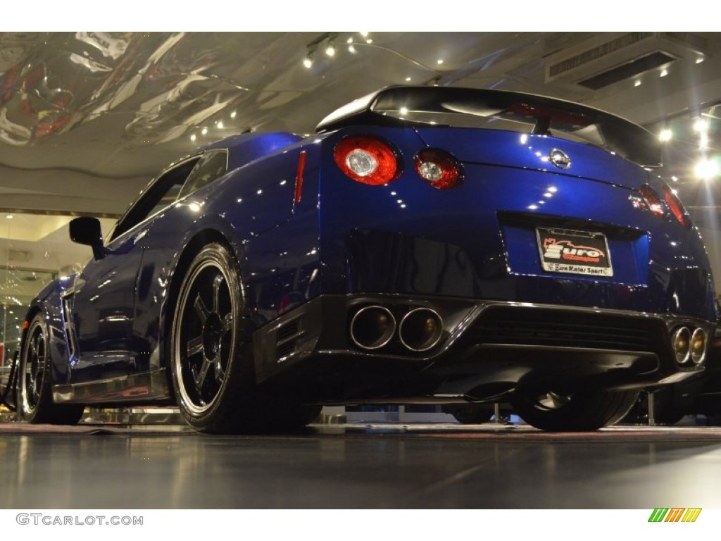 2014 GT-R Track Edition - Deep Blue Pearl / Track Edition Blue/Gray photo #22
