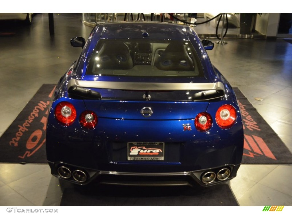 2014 GT-R Track Edition - Deep Blue Pearl / Track Edition Blue/Gray photo #23