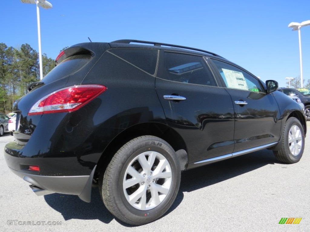 2014 Murano SL - Super Black / Black photo #5