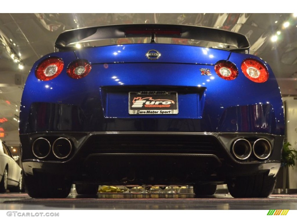 2014 GT-R Track Edition - Deep Blue Pearl / Track Edition Blue/Gray photo #25