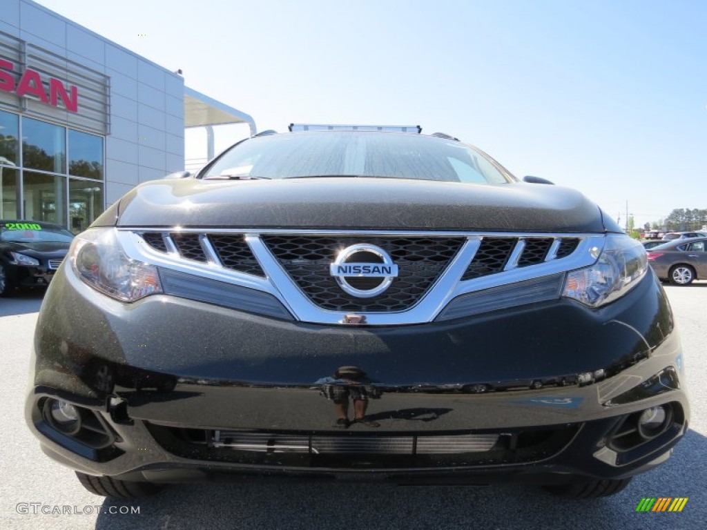 2014 Murano SL - Super Black / Black photo #8