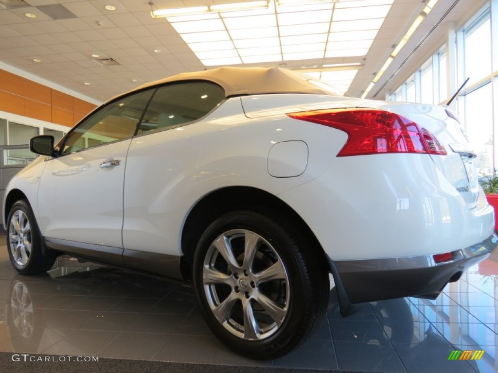 Pearl White 2014 Nissan Murano CrossCabriolet AWD Exterior Photo #92430717