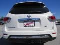 2014 Moonlight White Nissan Pathfinder SV  photo #4