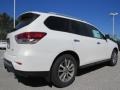 2014 Moonlight White Nissan Pathfinder SV  photo #5