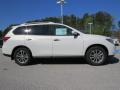 2014 Moonlight White Nissan Pathfinder SV  photo #6