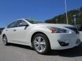 Pearl White - Altima 2.5 SV Photo No. 7