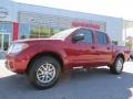 Lava Red 2014 Nissan Frontier SV Crew Cab