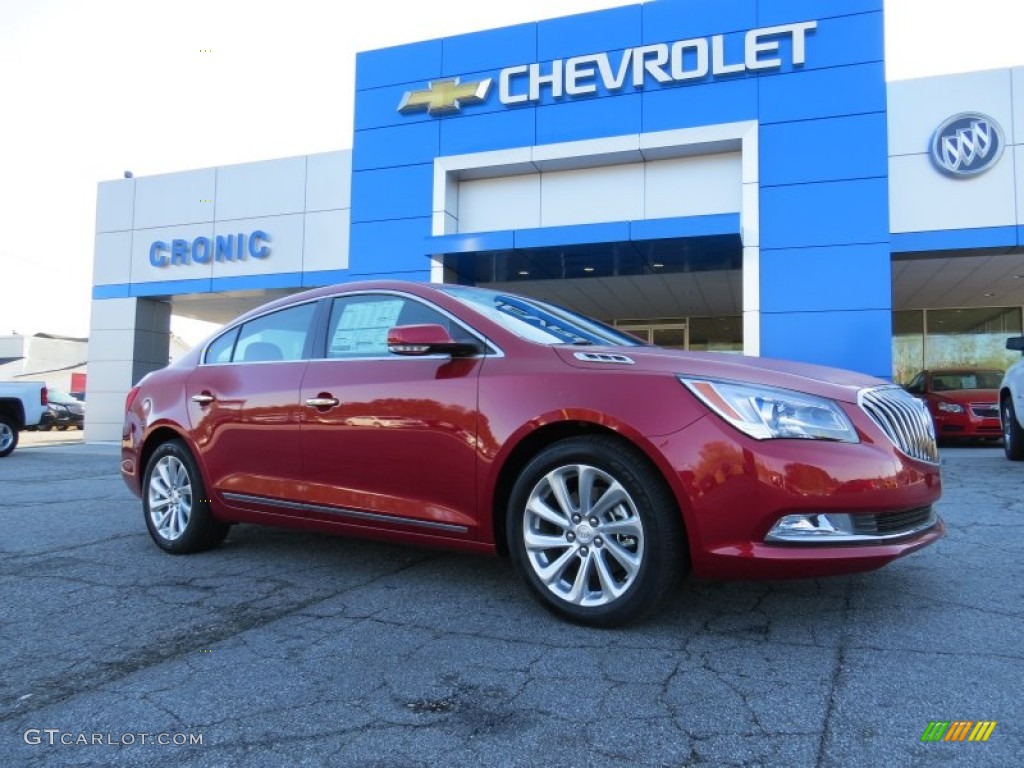 Crystal Red Tintcoat Buick LaCrosse