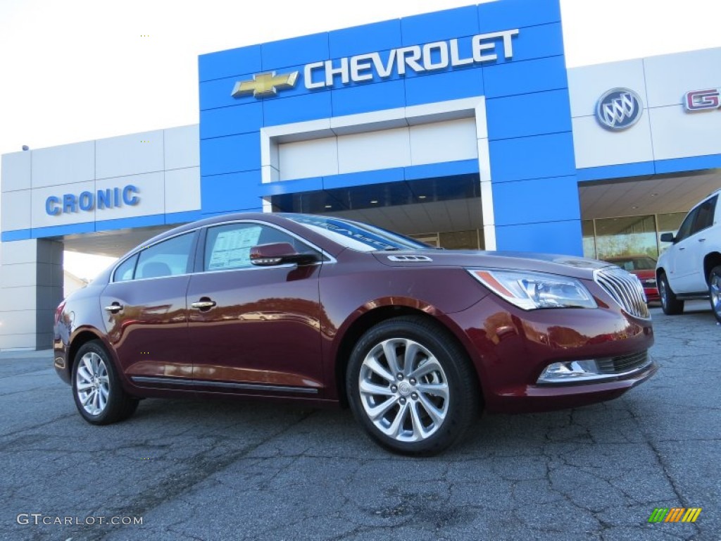 Deep Garnet Metallic Buick LaCrosse