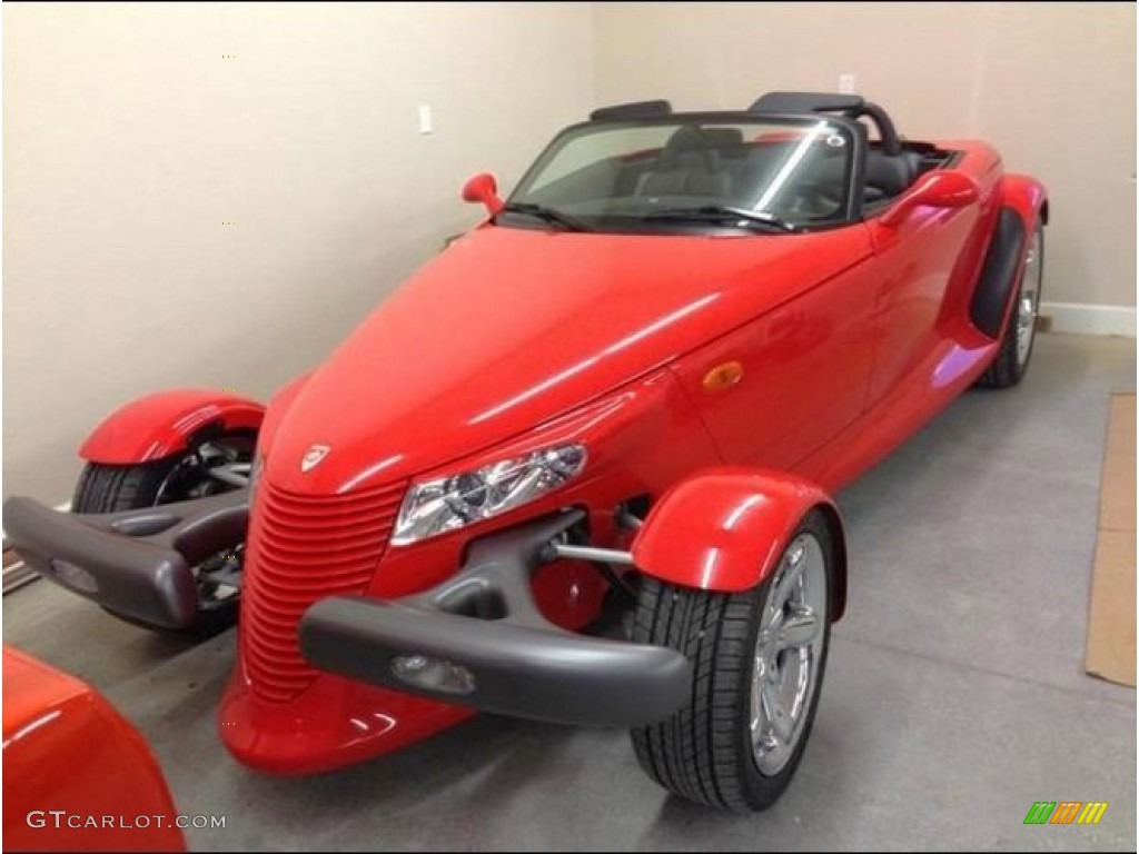 Red 1999 Plymouth Prowler Roadster Exterior Photo #92434432
