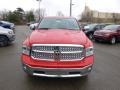 2014 Flame Red Ram 1500 Laramie Crew Cab 4x4  photo #3