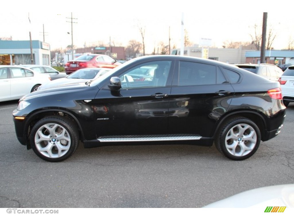 Black Sapphire Metallic 2014 BMW X6 xDrive50i Exterior Photo #92436064