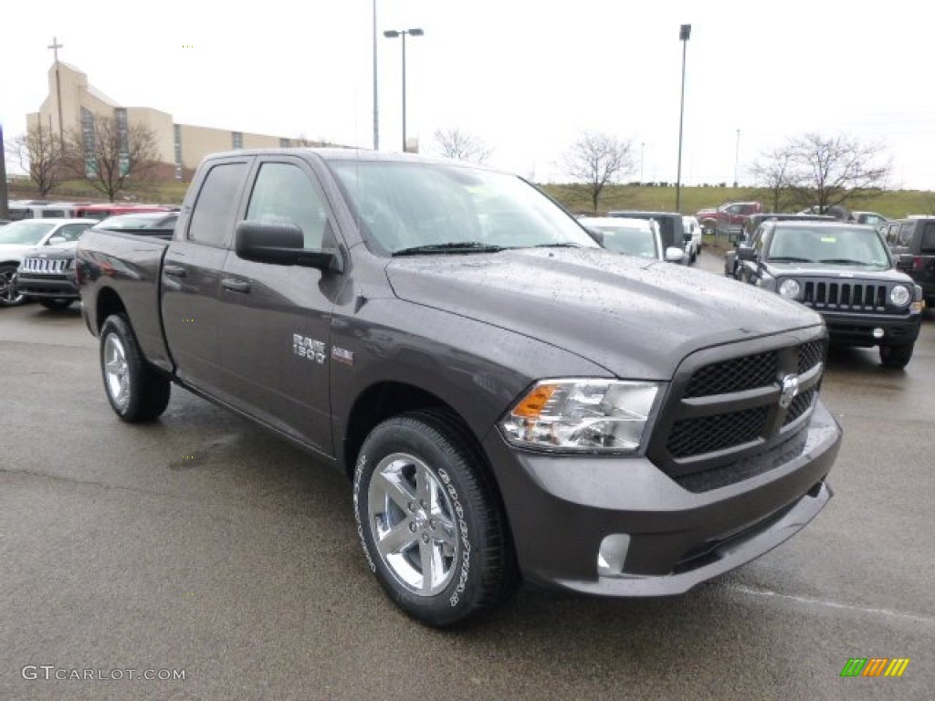Granite Crystal Metallic 2014 Ram 1500 Express Quad Cab 4x4 Exterior Photo #92436442