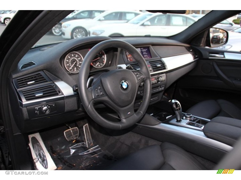 2014 BMW X6 xDrive50i Black Dashboard Photo #92436859