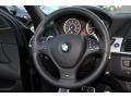 Black 2014 BMW X6 xDrive50i Steering Wheel