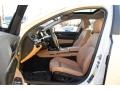Saddle/Black Front Seat Photo for 2013 BMW 7 Series #92437588