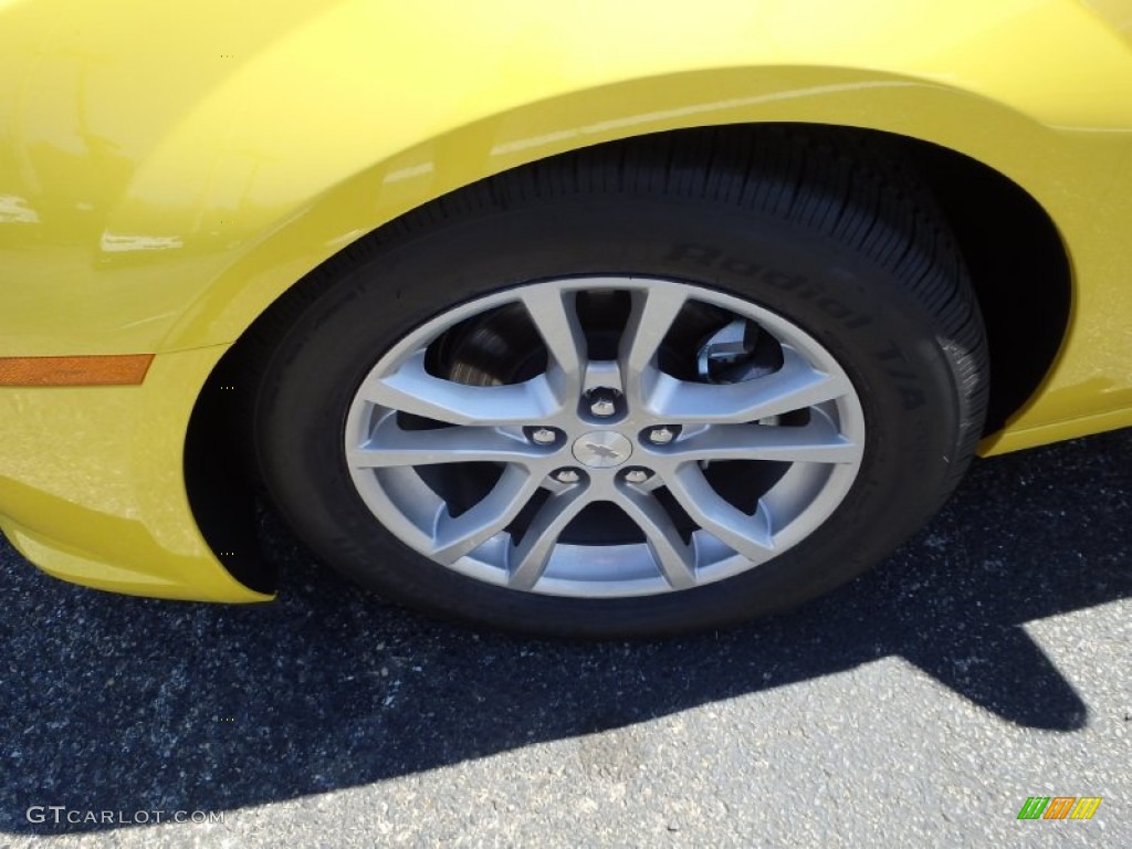 2014 Camaro LS Coupe - Bright Yellow / Black photo #10