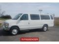 Oxford White - E Series Van E350 Super Duty XLT Extended Passenger Photo No. 1