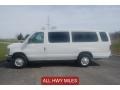 Oxford White - E Series Van E350 Super Duty XLT Extended Passenger Photo No. 2