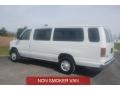 Oxford White - E Series Van E350 Super Duty XLT Extended Passenger Photo No. 3