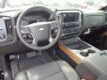 Jet Black 2015 Chevrolet Silverado 3500HD LTZ Crew Cab Dual Rear Wheel Interior Color