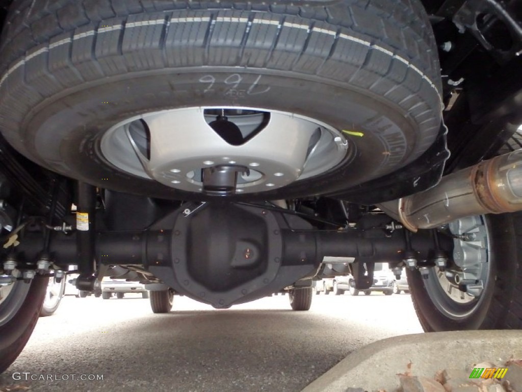 2015 Chevrolet Silverado 3500HD LTZ Crew Cab Dual Rear Wheel Undercarriage Photo #92439619