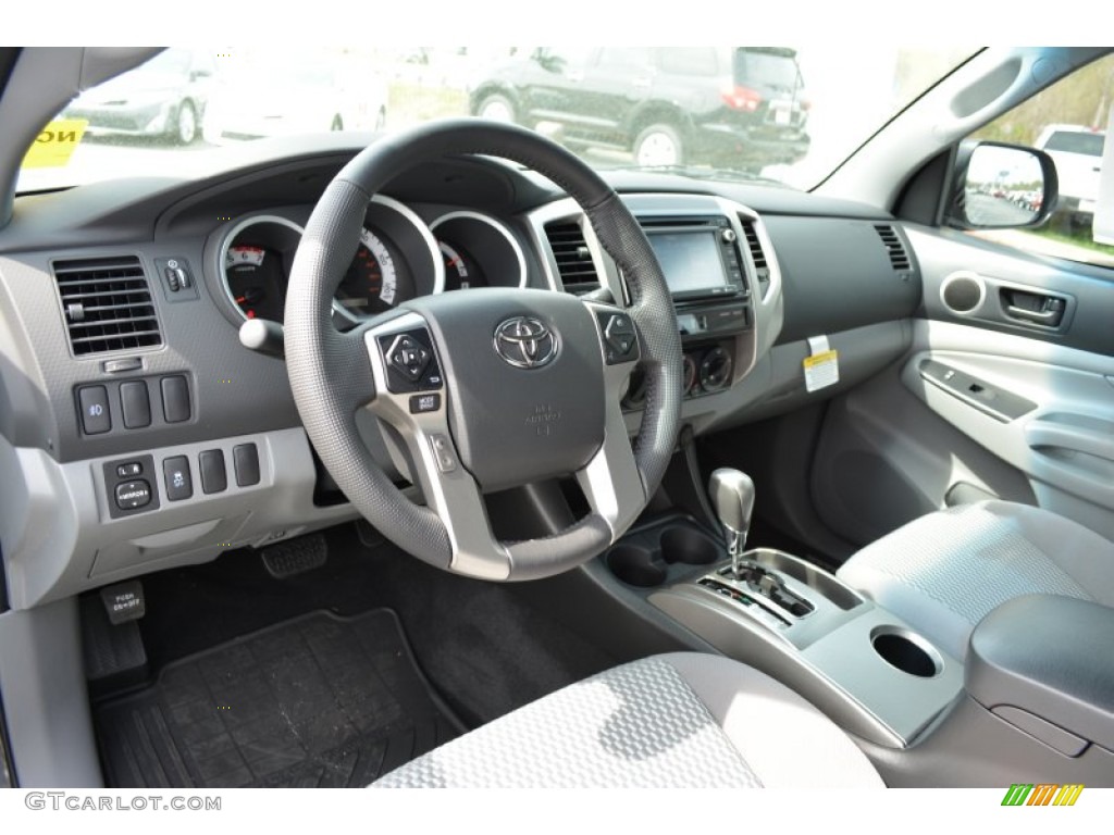 Graphite Interior 2014 Toyota Tacoma SR5 Prerunner Access Cab Photo #92439751