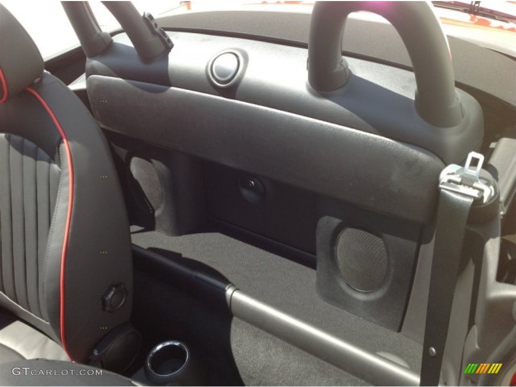 2014 Cooper S Roadster - Chili Red / Championship Lounge Leather/Red Piping photo #5