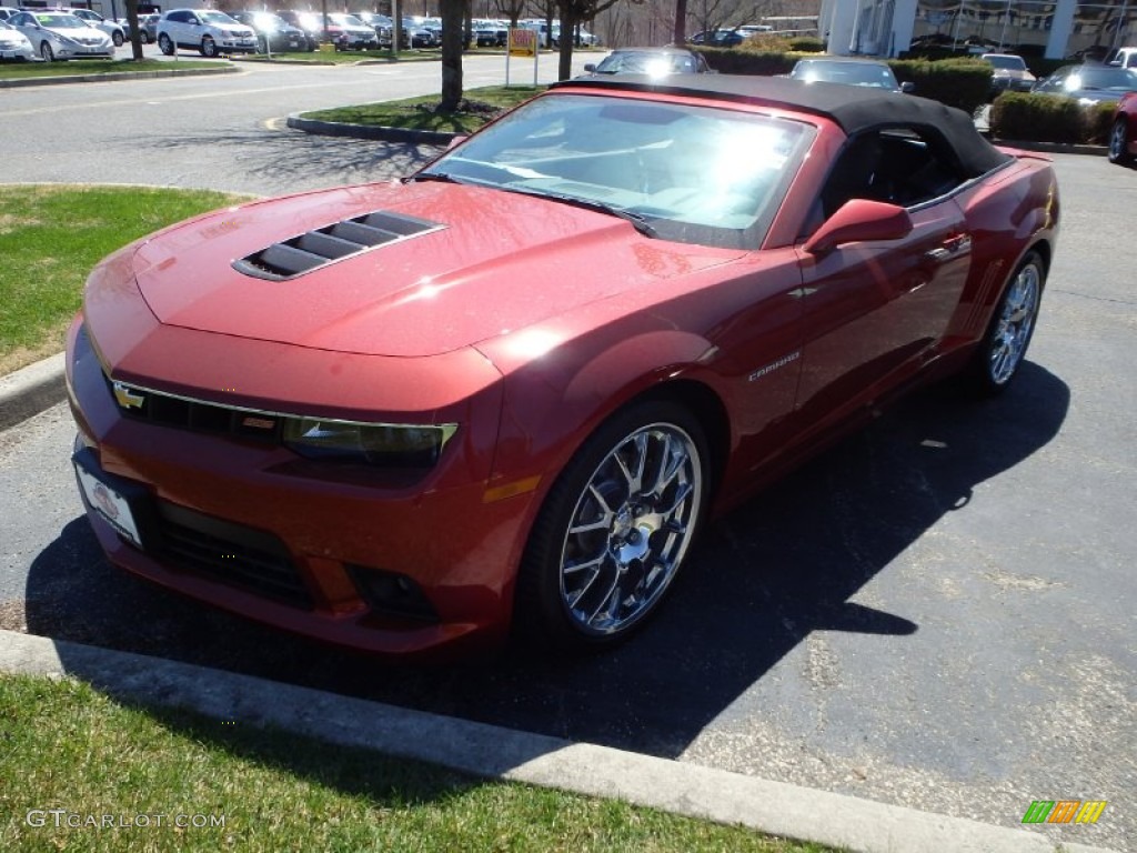 2014 Camaro SS/RS Convertible - Red Rock Metallic / Black photo #1