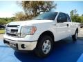 2014 Oxford White Ford F150 XLT SuperCab  photo #1