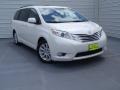 Blizzard White Pearl 2011 Toyota Sienna Limited
