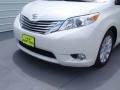 2011 Blizzard White Pearl Toyota Sienna Limited  photo #12