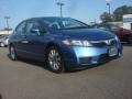 Atomic Blue Metallic 2011 Honda Civic EX Sedan