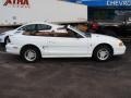 1997 Crystal White Ford Mustang V6 Convertible  photo #1