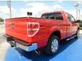 2014 Race Red Ford F150 XLT SuperCab  photo #3