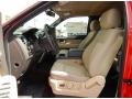 Pale Adobe 2014 Ford F150 XLT SuperCab Interior Color