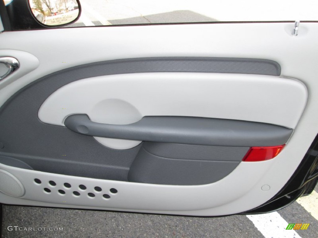 2007 PT Cruiser Convertible - Black / Pastel Slate Gray photo #34